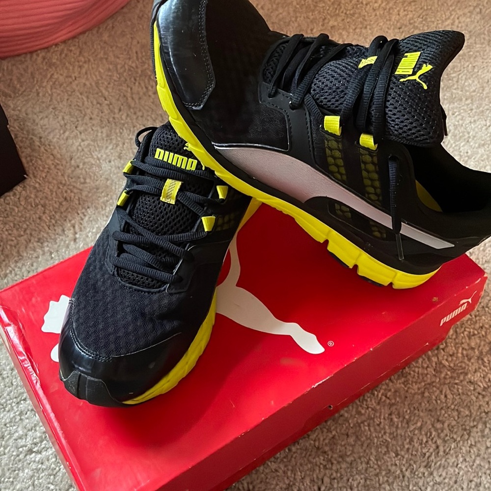 Puma athletic running shoes
